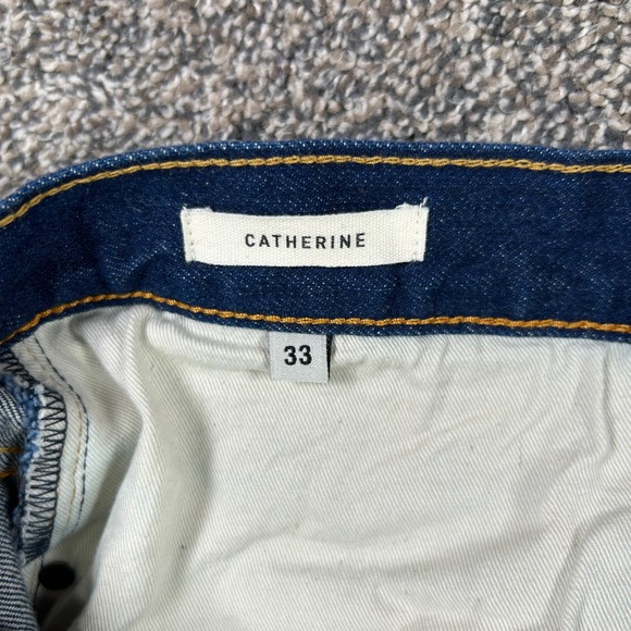 Imogene and Willie Catherine Selvedge Denim Jean Indigo High Rise Womens 33 - Picture 9 of 16